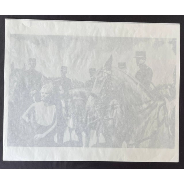"A Dam Beauty, Le Cadre Noir de Saumur, 1980" is a 16x20 vintage silver gelatin print from photo shoots captured at the...