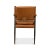 2020s Mid-Century Modern Style Contemporary Leather Armchair For Sale - Image 5 of 11
