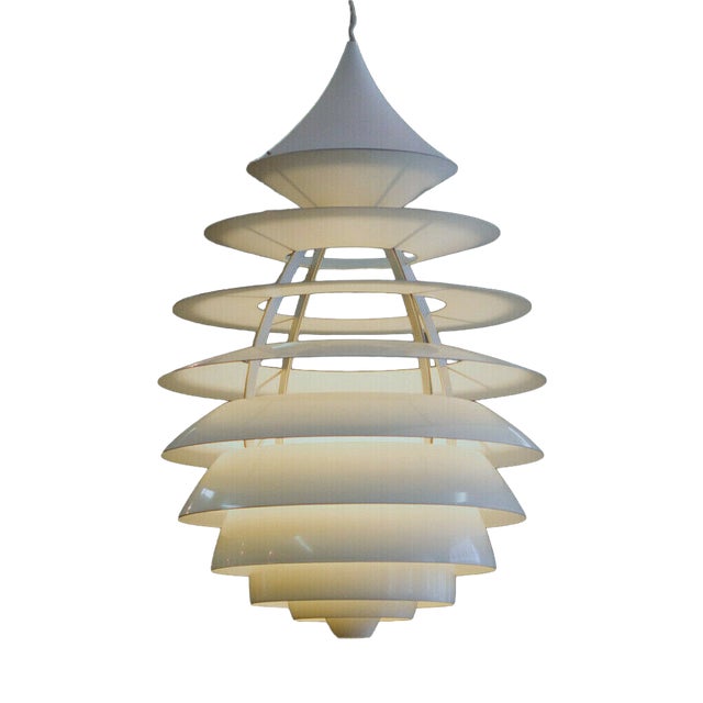 Ceiling Lamp by Poul Henningsen & Kurt Norregaard for Louis Poulsen, 1990s For Sale