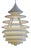 Ceiling Lamp by Poul Henningsen & Kurt Norregaard for Louis Poulsen, 1990s For Sale