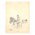 Original 1944 Pencil Drawing From Hi, Guy! The Cinderella Horse by Paul Brown 29 For Sale