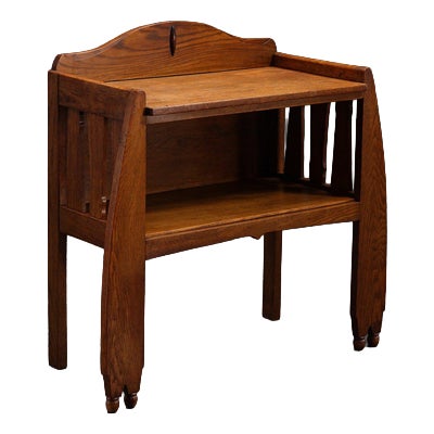 Vintage Amsterdam School Side Table, 1920s For Sale