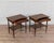 Mid 20th Century Pair of Louis XVI–Style Bedside Tables with Curved Fronts and Lower Shelves For Sale In Atlanta - Image 6 of 8