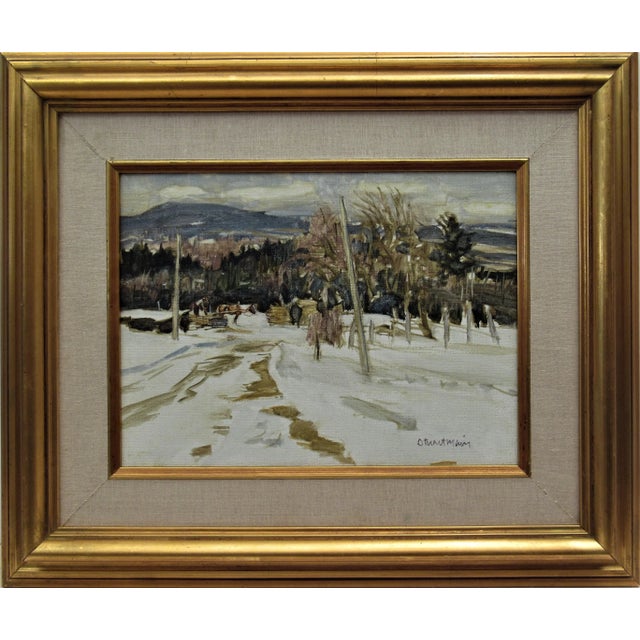 Paint Stuart Main, Hauling Wood, 1998 For Sale - Image 7 of 7