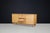 Belgian Brutalist Oak Sideboard with Sculptural Geometric Relief Doors, 1970s For Sale - Image 4 of 11