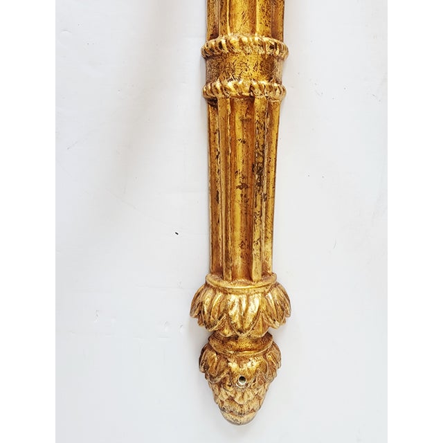 Vaughan Chillington George III Style Giltwood Wall Sconces-a Pair For Sale - Image 12 of 16