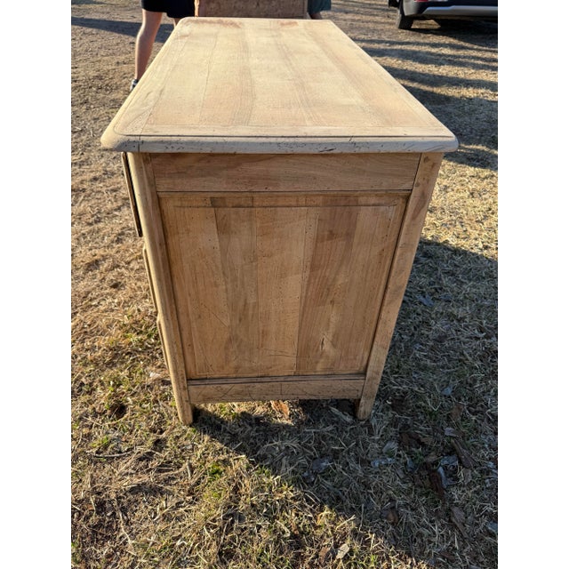 19th Century 19th Century Louis XV Walnut Bleached Chest of Drawer / Commode For Sale - Image 5 of 11