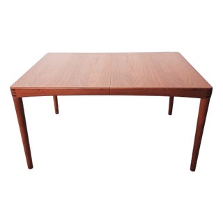 Extendable Teak Dining Table by Henry Walter Klein for Bramin, 1960s For Sale