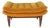 Vintage Mid Century Orange Tufted Ottoman for Castro Convertibles Arden Chair For Sale