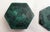 Hexagonal Malachite Box and Lid with Cloisonné Decoration For Sale - Image 4 of 10
