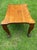 Antique, Tiger Oak, Coffee Table With Cabriole Legs, Eagle’s Talon Feet, and Wooden Casters, 1870’s For Sale - Image 4 of 12