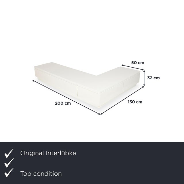 Here you get a Cube lowboard from the German manufacturer Interlübke, whose low, elongated shape adds a clean, modern...