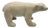 Art Deco Polar Bear Model in Crackled Ceramic by L&V Ceram, 1920s For Sale
