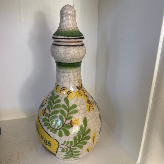 Rustic European Vintage Whiskey Decanter “Usquebaugh” Means Water of Life For Sale - Image 3 of 5