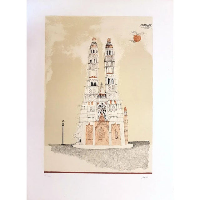 Image dimensions: 54 x 35 cm. Hand signed. Artist's proof. Very good conditions.