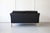 Mid-Century Modern Mid-Century Danish Black Leather Two-Seater Sofa from Mogens Hansen, 1960s For Sale - Image 3 of 6