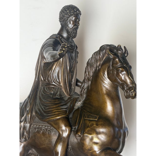 Mid 19th Century Roman Bronze Statue For Sale - Image 4 of 6