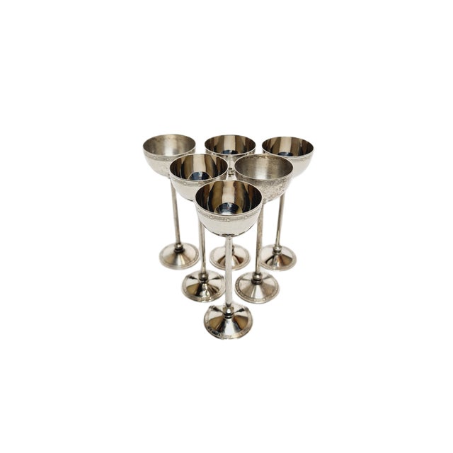 Postmodern Vintage Polish Liquor Set from Imago Artis, 1970s, Set of 6 For Sale - Image 3 of 7