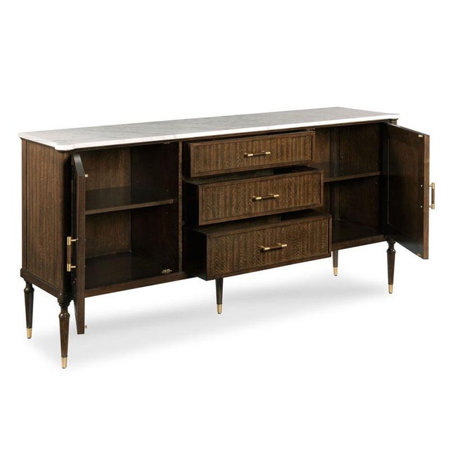 Woodbridge Furniture Woodbridge Furniture Melrose Sideboard For Sale - Image 4 of 4