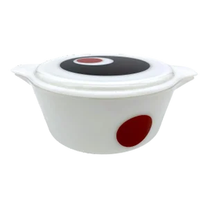Mod Pyrex Moon Deco #475 Covered Tureen, 1971, Limited Offering