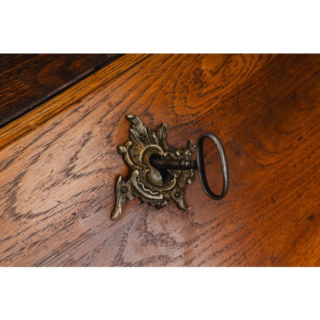 Biedermeier Slant-folding Secretary Desk For Sale - Image 17 of 18