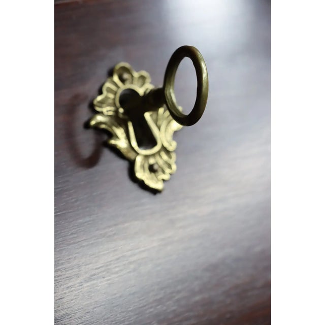 Stickley Mahogany Secretary Desk For Sale - Image 9 of 10