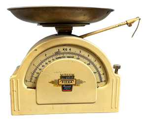 Mid-Century Mechanical Ticka Kitchen Scale from Karlsson, Sweden, 1960s