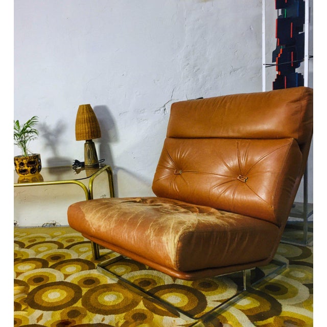 Mid-Century Modern Mid-Century Yellow Rug by Ferenc Fekete, 1970s For Sale - Image 3 of 7