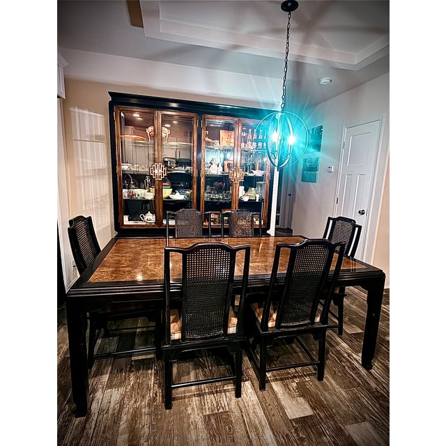 An exceptional and increasingly sought-after dining set from Century Furniture's celebrated Chin Hua Collection, designed...