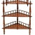 18th-Century Walnut Shelf with Turned Uprights For Sale - Image 5 of 7