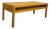 Mid-Century Modern Architect Style Layered Plywood Slat Coffee Table With Built-in Storage For Sale