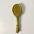 American Mid-Century Americana Hollywood Regency Boho Chic Brass Tennis Racket Door Knocker For Sale - Image 3 of 11