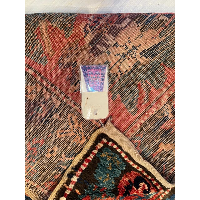 Textile Early 19th Century Antique Tribal Caucasian Karabagh Rug For Sale - Image 7 of 8