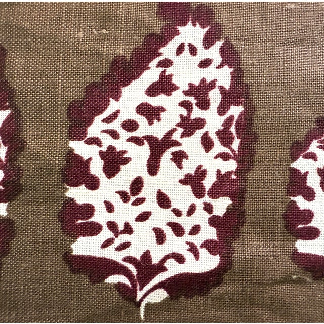 Early 21st Century Sister Parish "Campobello" Linen - 8.5 Yards For Sale - Image 5 of 8