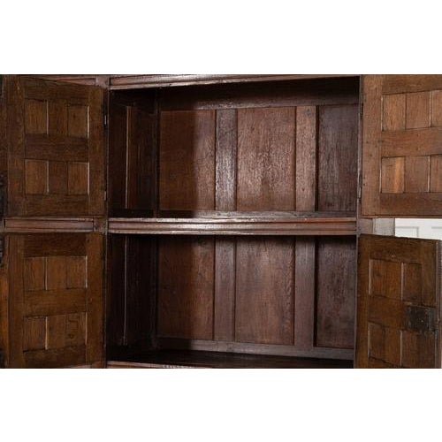 Large 18th Century French Oak Housekeepers Cupboard, 1760s For Sale - Image 17 of 18