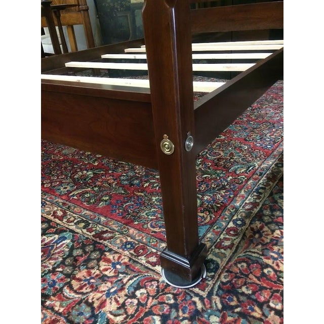 Queen Size Poster Bed, Harden Furniture For Sale - Image 6 of 7