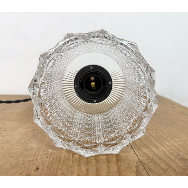 Vintage Cut Glass Ceiling Light, 1970s For Sale - Image 10 of 15