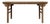 61" Long Elm Wood Console Table For Sale