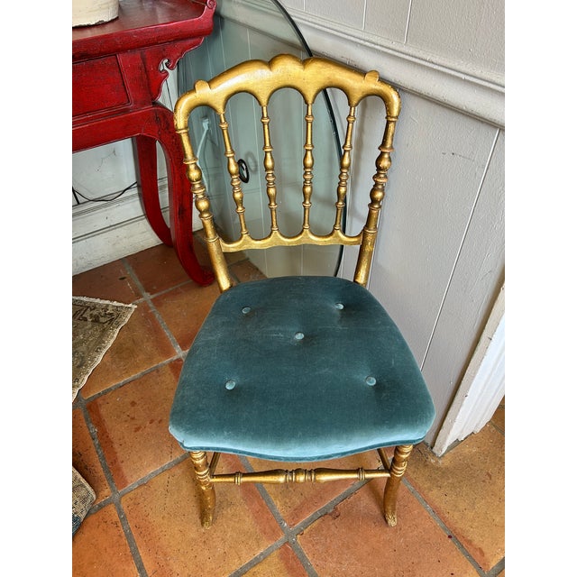 Vintage Small Italian Chiavari Chair For Sale - Image 10 of 11
