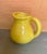 Ceramic Vintage Authentic Glossy Yellow Stamped Ceramic Haeger Pitcher. For Sale - Image 7 of 7
