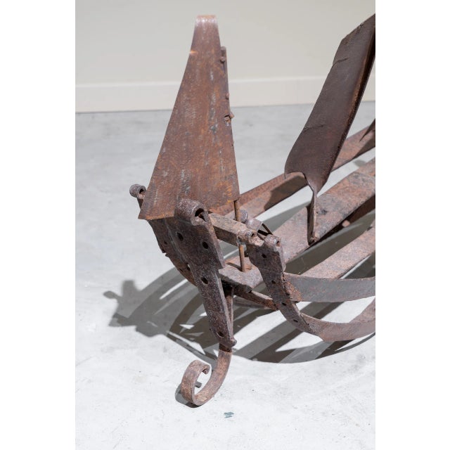 Large Galleon in Iron, 20th Century For Sale - Image 4 of 9