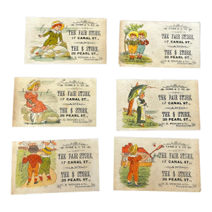 Victorian Trade Cards New York City Advertising Ephemera
