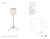 Thomas O'Brien by Visual Comfort Signature Studio Floor Lamp in Polished Nickel with Linen Shade Designer: Thomas O'Brien...