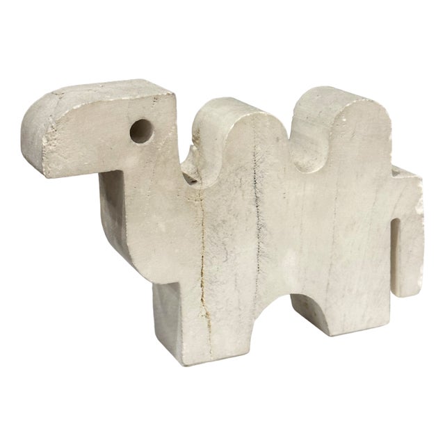 Marble Camel Sculpture attributed to Enzo Mari for Fratelli Mannelli, 1970s For Sale