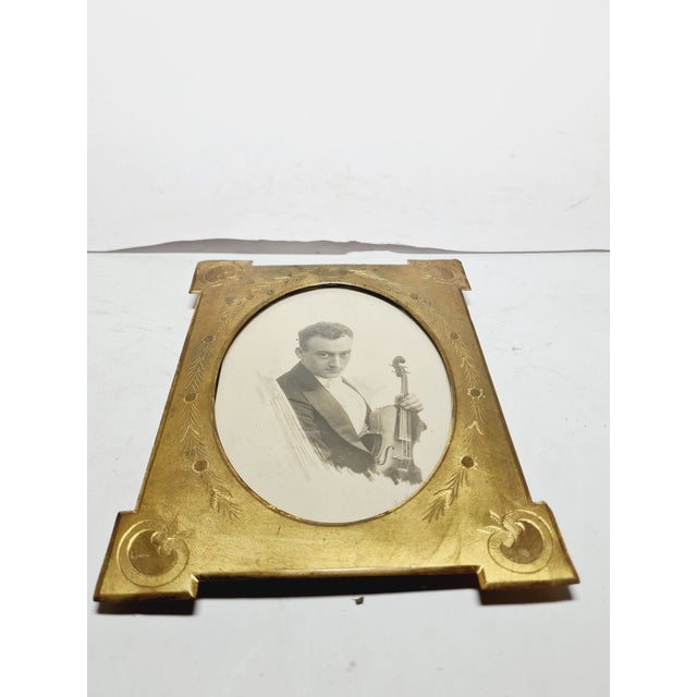 Bronze and Glass Rococo Frame, France, 1890s For Sale - Image 9 of 18