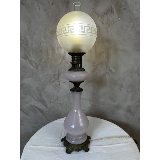 Antique Oil Lamp, 1890s For Sale - Image 5 of 14
