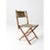 Vintage Kid's Stripe Canvas Folding Chair For Sale - Image 4 of 11