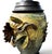 1880s French Barbotine Majolica Vase in the Form of a Lamp For Sale - Image 10 of 12