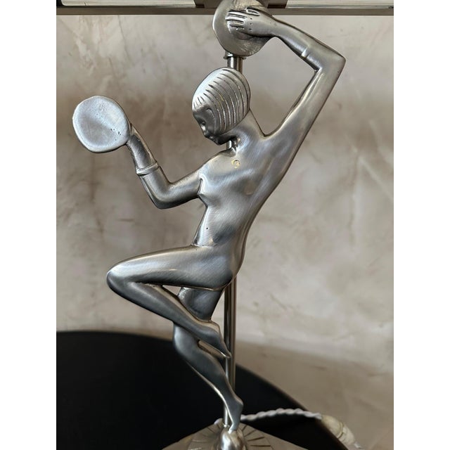 Art Deco Table Lamps, 1930, Set of 2 For Sale - Image 6 of 12