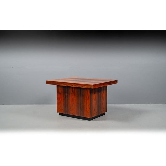 Rosewood Coffee Table with Secret Compartment, 1960s For Sale - Image 15 of 18